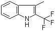 structure of CAS# 913955-35-8, 3-Methyl-2-(trifluoromethyl)-1H-indole