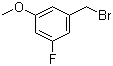 structure of CAS# 914637-29-9, 3-Fluoro-5-methoxybenzyl bromide;1-(Bromomethyl)-3-fluoro-5-methoxybenzene