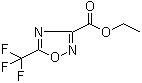 structure of CAS# 914773-13-0, 5-(Trifluoromethyl)-1,2,4-oxadiazole-3-carboxylic acid ethyl ester