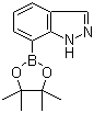 structure of CAS# 915411-02-8, 1H-Indazole-7-boronic acid pinacol ester