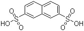 Naphthalene-2,7-disulfonic acid molecular structure (CAS 92-41-1)