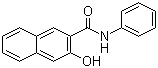 结构式 CAS# 92-77-3, 萘酚 AS; 冰染偶合组分 2; N-(3-羟基-2-萘甲酰基)苯胺