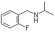 结构式 CAS# 921074-63-7, 2-氟-N-(1-甲基乙基)苯甲胺