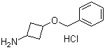 structure of CAS# 92146-76-4, 3-(Benzyloxy)cyclobutylamine hydrochloride