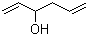 结构式 CAS# 924-41-4, 1,5-己二烯-3-醇