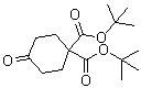 structure of CAS# 925704-44-5, 4-Oxo-1,1-cyclohexanedicarboxylic acid 1,1-bis(1,1-dimethylethyl) ester
