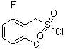 结构式 CAS# 926257-07-0, 2-氯-6-氟苯甲烷磺酰氯