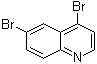 structure of CAS# 927801-13-6, 4,6-Dibromoquinoline