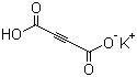 structure of CAS# 928-04-1, Acetylenedicarboxylic acid monopotassium salt;2-Butynedioic acid monopotassium salt