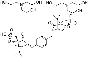 结构式 CAS# 92841-53-7, 依莰舒三乙醇胺