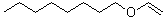 Octyl vinyl ether molecular structure (CAS 929-62-4)
