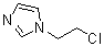 structure of CAS# 92952-84-6, 1-(2-Chloroethyl)-1H-imidazole;1-(2-Chloroethyl)imidazole