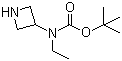 结构式 CAS# 929716-69-8, N-(氮杂环丁烷-3-基)-N-(乙基)氨基甲酸叔丁酯