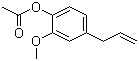structure of CAS# 93-28-7, Eugenyl acetate;4-Allyl-2-methoxyphenyl acetate