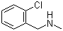 结构式 CAS# 932-32-1, 2-氯-N-甲基苄胺
