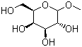 Methyl D-galactoside molecular structure (CAS 93302-26-2)