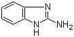 结构式 CAS# 934-32-7, 2-氨基苯并咪唑