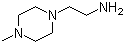 结构式 CAS# 934-98-5, 4-甲基-1-哌嗪乙胺; 1-(2-氨乙基)-4-甲基哌嗪