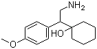 结构式 CAS# 93413-77-5, 1-[2-氨基-1-(4-甲氧基苯基)乙基]环己醇