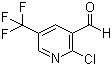结构式 CAS# 934279-60-4, 2-氯-5-(三氟甲基)吡啶-3-甲醛