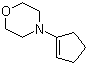 structure of CAS# 936-52-7, N-(1-Cyclopenten-1-yl)morpholine;1-Morpholinocyclopentene