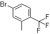 structure of CAS# 936092-88-5, 3-Methyl-4-trifluoromethylphenyl bromide;4-Bromo-2-methyl-1-trifluoromethylbenzene