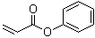 structure of CAS# 937-41-7, Phenyl propenoate;Phenyl 2-propenoate; Phenyl acrylat