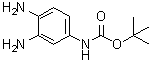 structure of CAS# 937372-03-7, N-(3,4-Diaminophenyl)carbamic acid 1,1-dimethylethyl ester