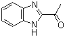 结构式 CAS# 939-70-8, 2-乙酰苯并咪唑