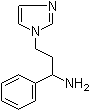 alpha-Phenyl-1H-imidazole-1-propanamine molecular structure (CAS 93906-75-3)