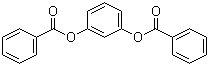 结构式 CAS# 94-01-9, 间苯二酚二苯甲酸酯