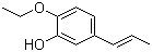 structure of CAS# 94-86-0, Vanitrope;Propenyl guaethol; 2-Ethoxy-5-propenylphenol