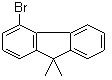 结构式 CAS# 942615-32-9, 4-溴-9,9-二甲基-9H-芴