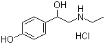 structure of CAS# 943-17-9, Etilefrine hydrochloride ;DL-N-Ethylnorphenylephrine hydrochloride
