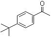 structure of CAS# 943-27-1, 4'-tert-Butylacetophenone;1-[4-(tert-Butyl)phenyl]ethan-1-one