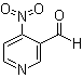 结构式 CAS# 944899-52-9, 4-硝基-3-吡啶甲醛