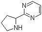 结构式 CAS# 944905-56-0, 2-(2-吡咯烷基)嘧啶