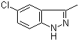 结构式 CAS# 945265-09-8, 5-氯-3-甲基-1H-吲唑