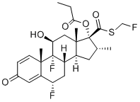 结构式 CAS# 948566-12-9, 氟替卡松杂质B