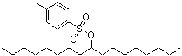结构式 CAS# 949898-99-1, 9-十七烷醇对甲苯磺酸酯