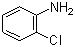 structure of CAS# 95-51-2, 2-Chloroaniline;2-Chlorobenzenamine; 1-Amino-2-chlorobenzene; Fast yellow GC base