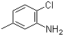 结构式 CAS# 95-81-8, 2-氯-5-甲基苯胺
