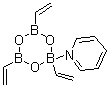 结构式 CAS# 95010-17-6, 乙烯硼酐吡啶络合物