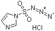 structure of CAS# 952234-36-5, 1H-Imidazole-1-sulfonyl azide hydrochloride;Imidazole-1-sulfonyl azide hydrochloride
