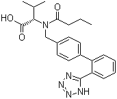 structure of CAS# 952652-79-8, Valsartan n-propyl;(S)-N-Butyryl-N-([2'-(1H-tetrazole-5-yl)biphen-4-yl]methyl)valine