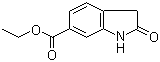 结构式 CAS# 954239-49-7, 2-吲哚酮-6-甲酸乙酯