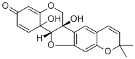 结构式 CAS# 95456-43-2, 羟基晚香玉酮