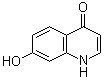 结构式 CAS# 955938-89-3, 7-羟基-4(1H)-喹啉酮
