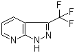 结构式 CAS# 956010-87-0, 3-(三氟甲基)-1H-吡唑并[3,4-b]吡啶