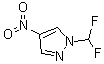 structure of CAS# 956477-64-8, 1-(Difluoromethyl)-4-nitro-1H-pyrazole